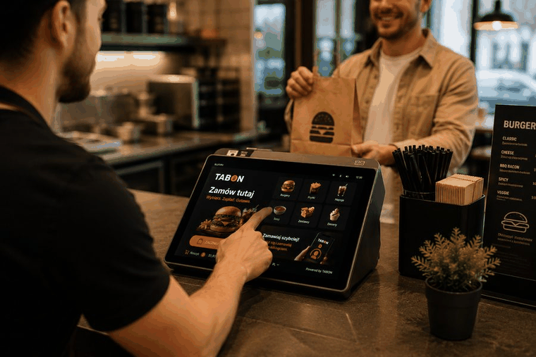 TABON POS na D3 Mini w restauracji